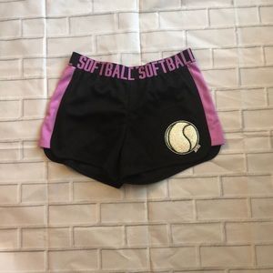 Justice softball shorts